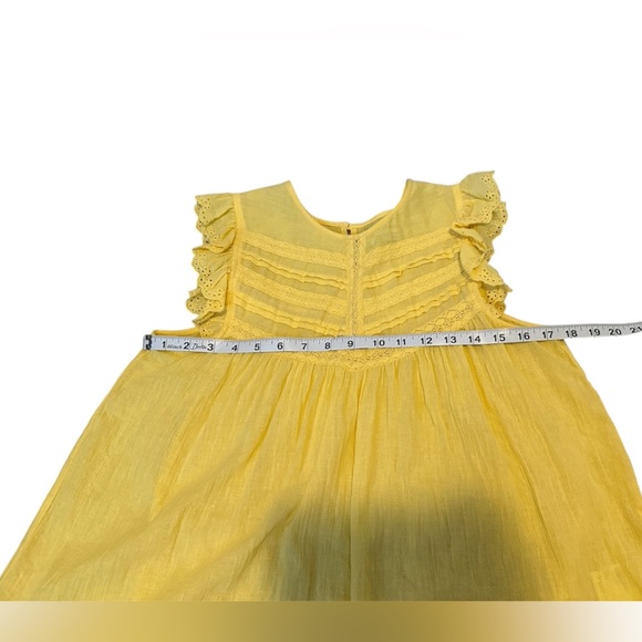 UO Willa Sleeveless Ruffle Babydoll Top Size Large - Picture 7 of 11